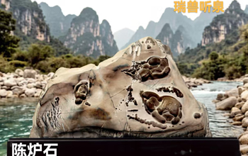瑞兽听泉-陈炉石